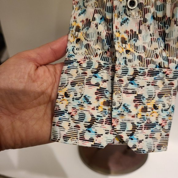 Robert Graham Givens Men's Small Button Down Shirt - Picture 6 of 12